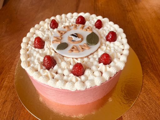 entremet framboise